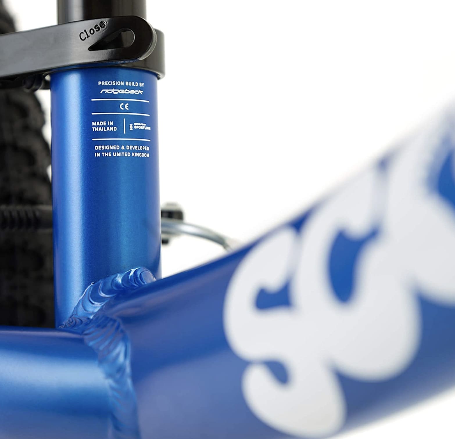 Palanca de liberación rápida de la bicicleta sin pedales Rigdeback XL